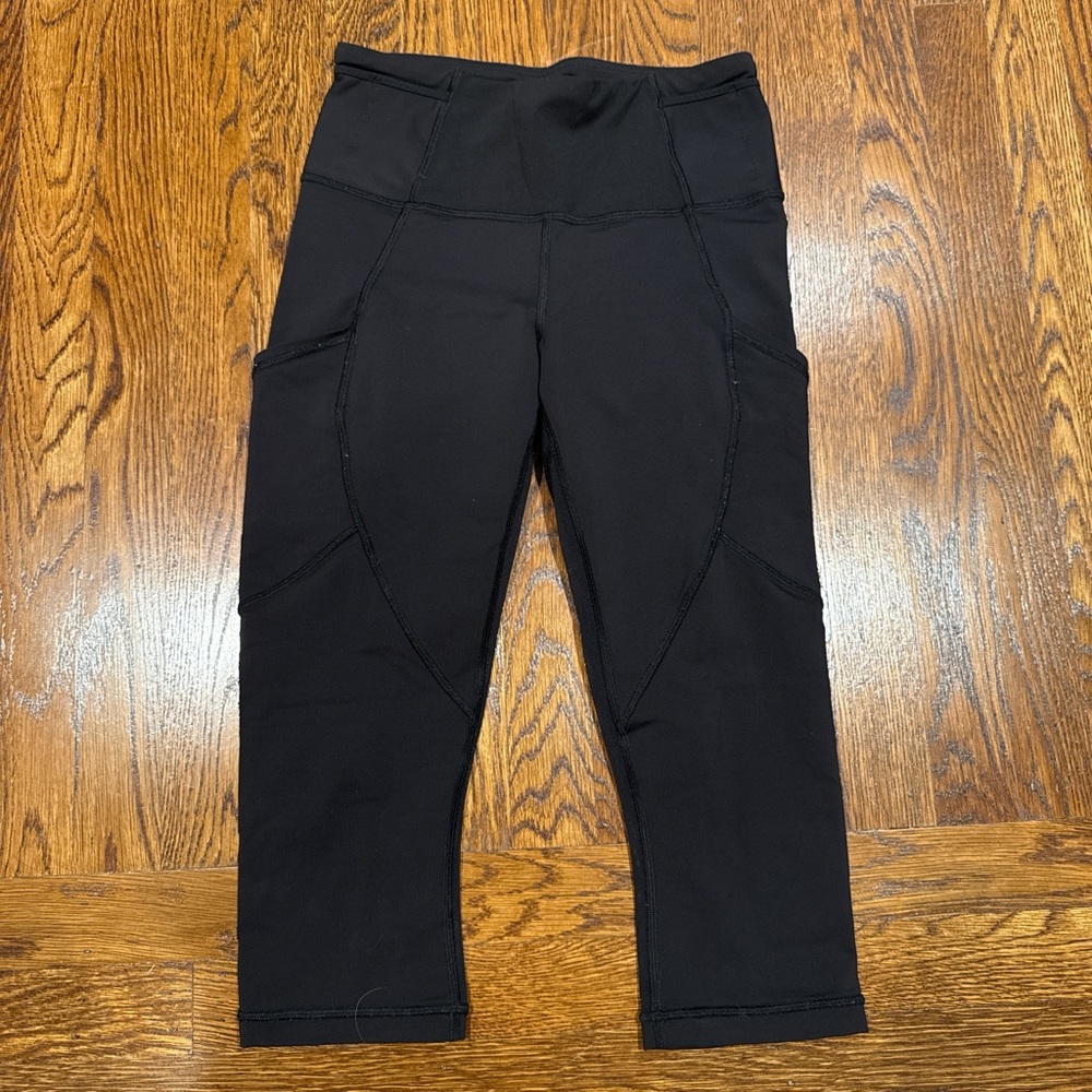 Lululemon Capri Black Leggings